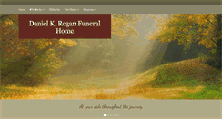 Desktop Screenshot of danielreganfuneralhome.com